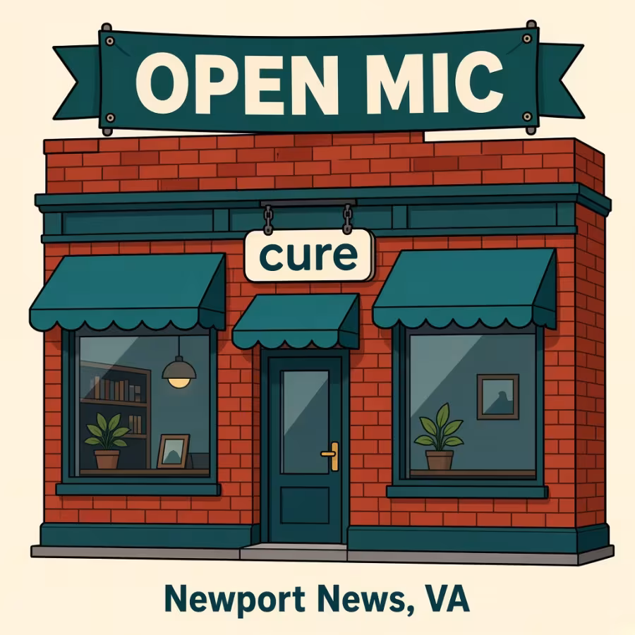 Open Mic @ Cure Coffeehouse Newport News