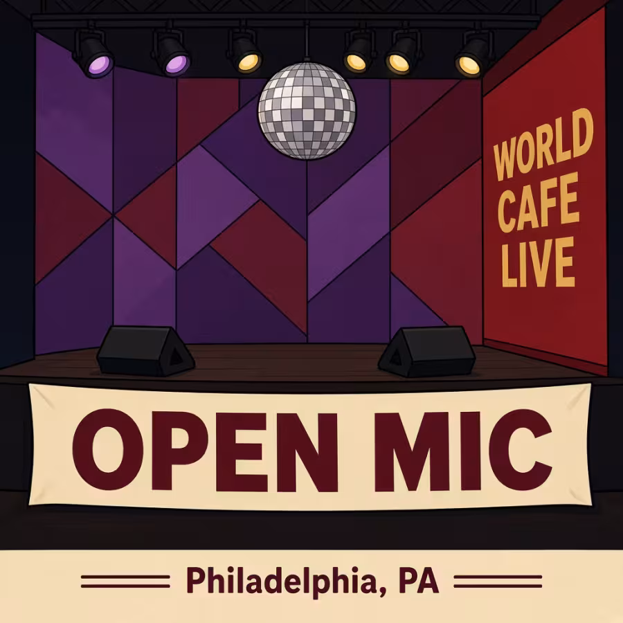 Open Mic @ World Cafe Live