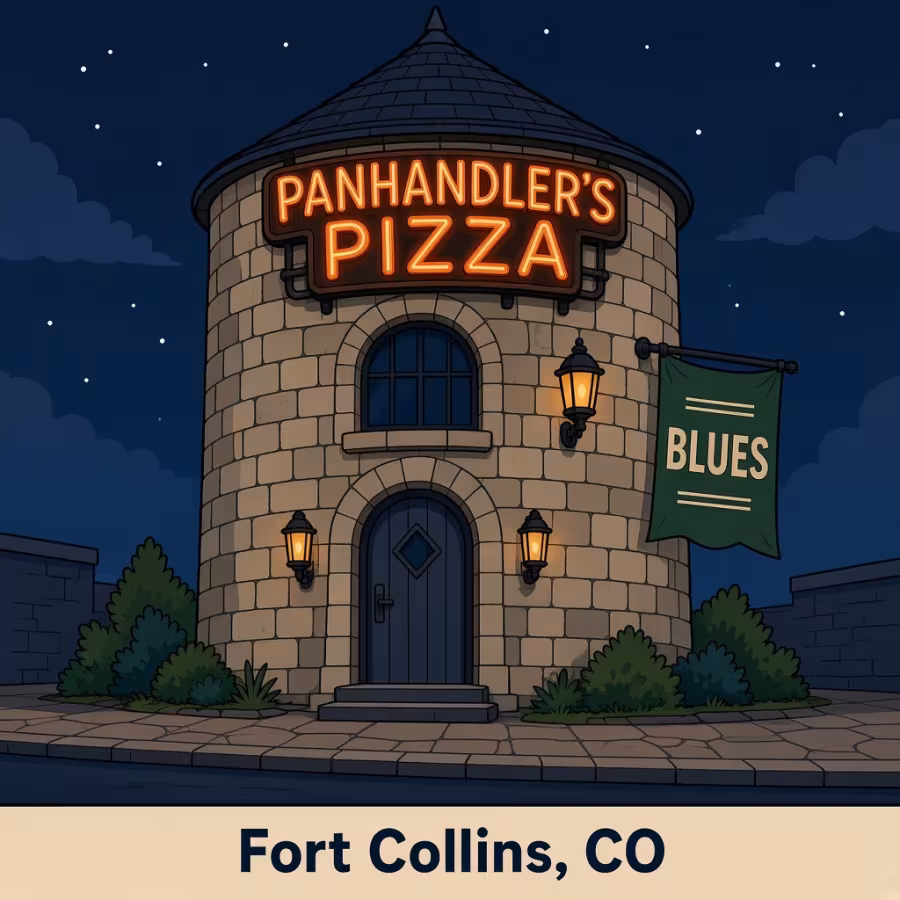 Blues Jam @ Panhandler's Pizza