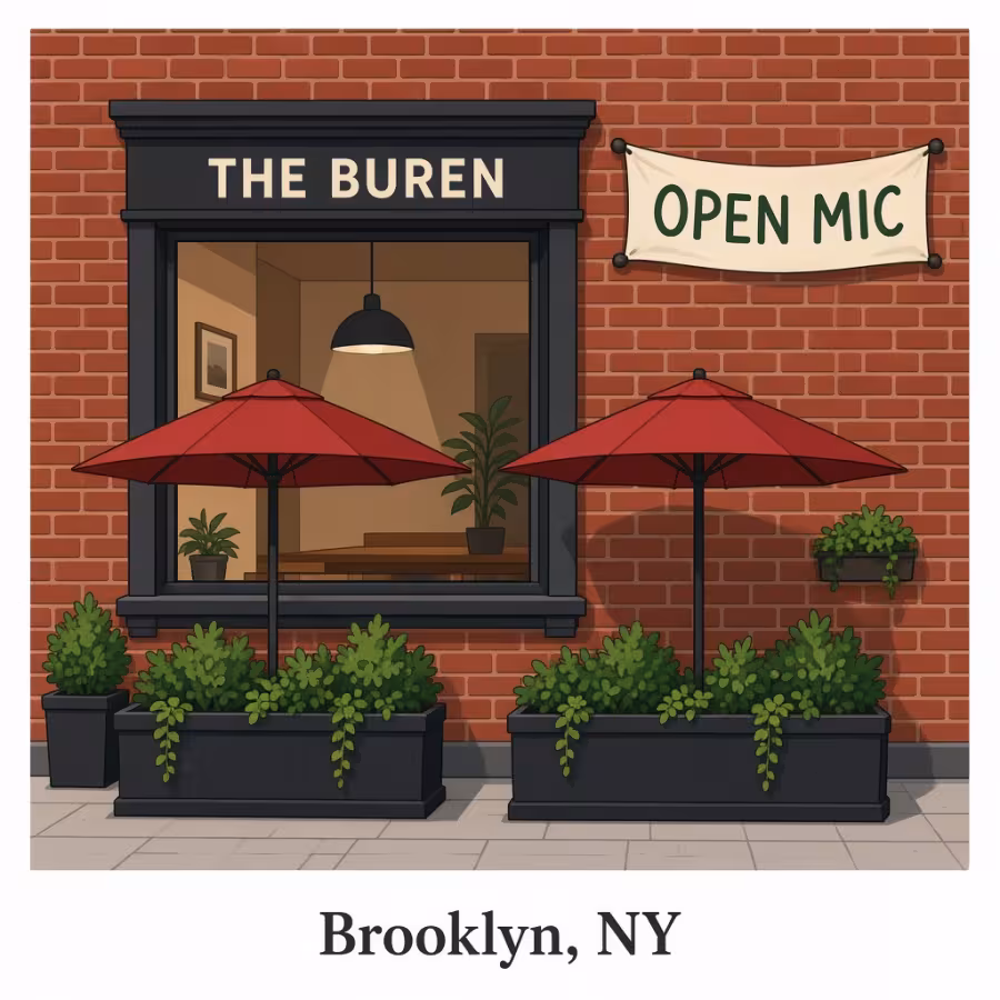Open Mic Under the J @ The Buren