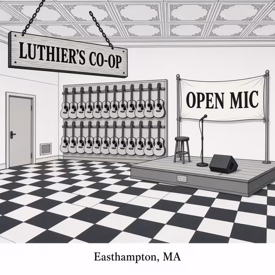 Open Mic @ Luthier's Co-op (Wednesdays)