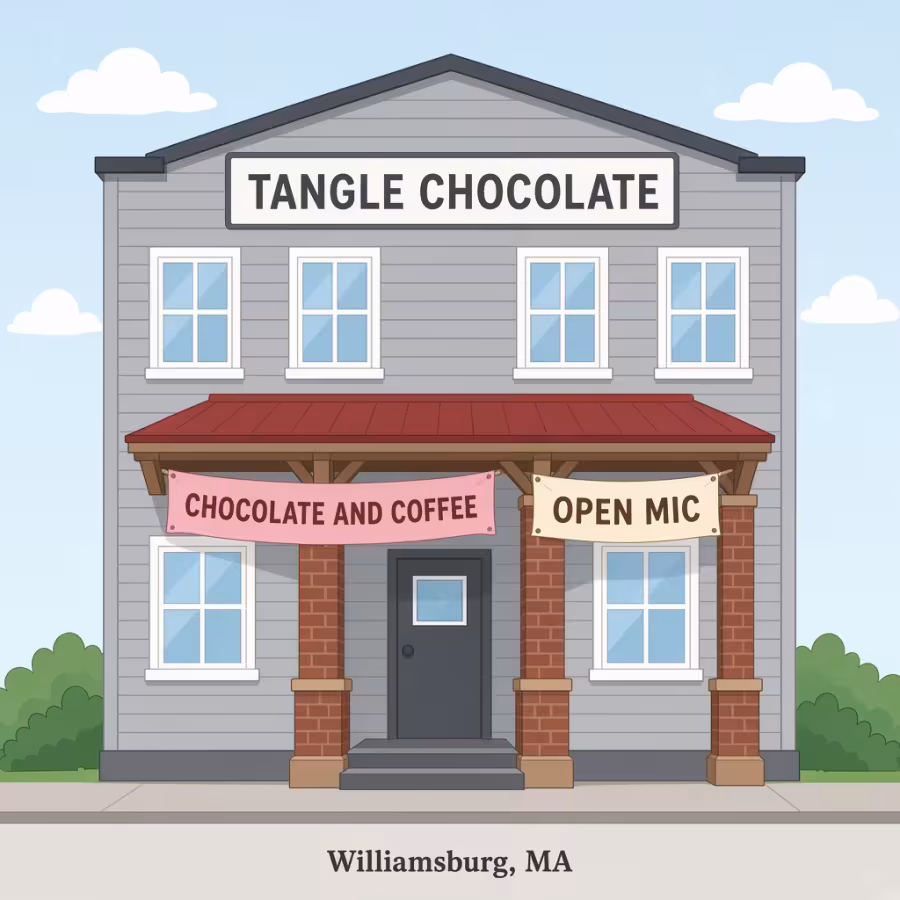 Open Mic @ Tangle Chocolate