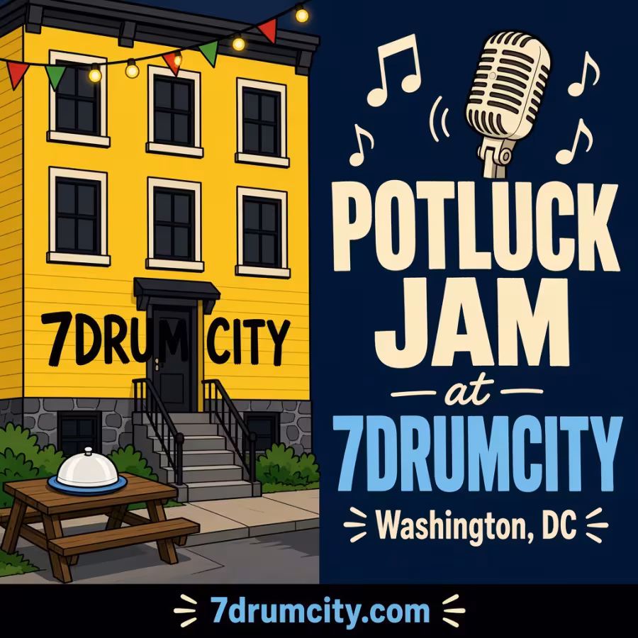 Open House Potluck Jam @ 7DrumCity
