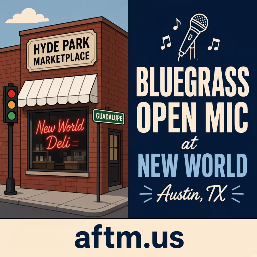 Bluegrass Open Mic @ New World Deli