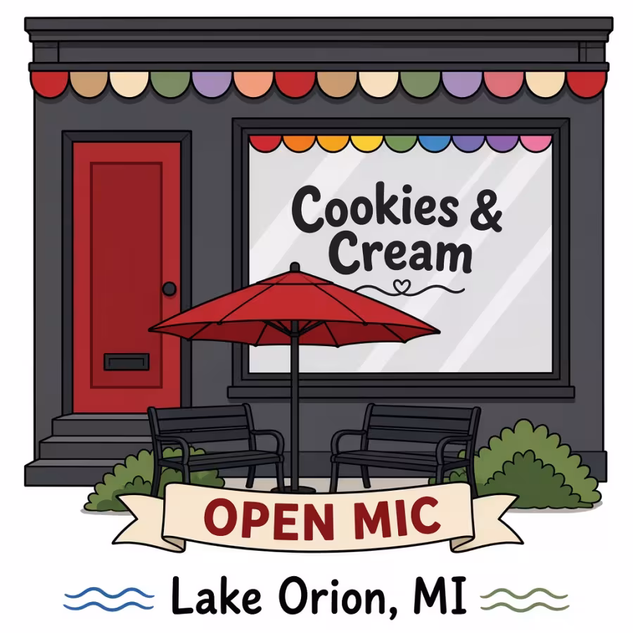 Open Mic @ Cookies & Cream