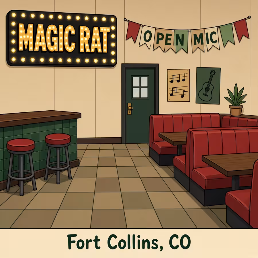 KRFC Open Mic Night @ Magic Rat Live Music