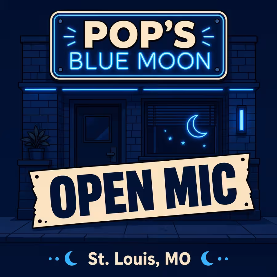 Open Mic @ Pop's Blue Moon