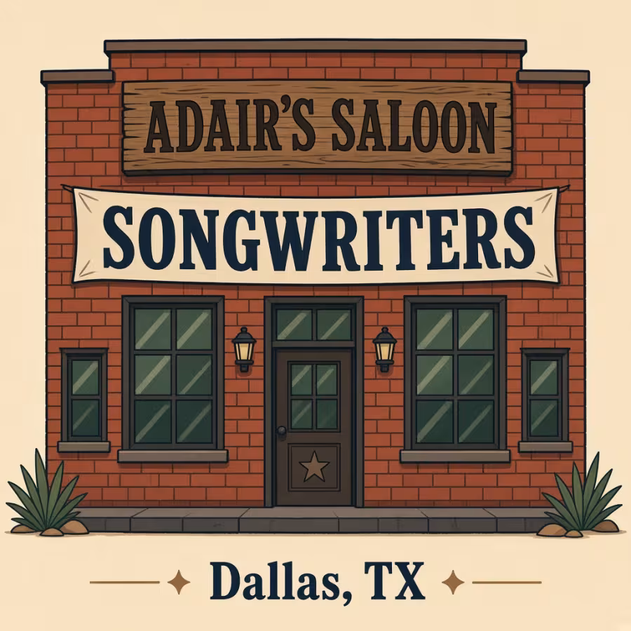 Songwriters Social @ Adair's Saloon