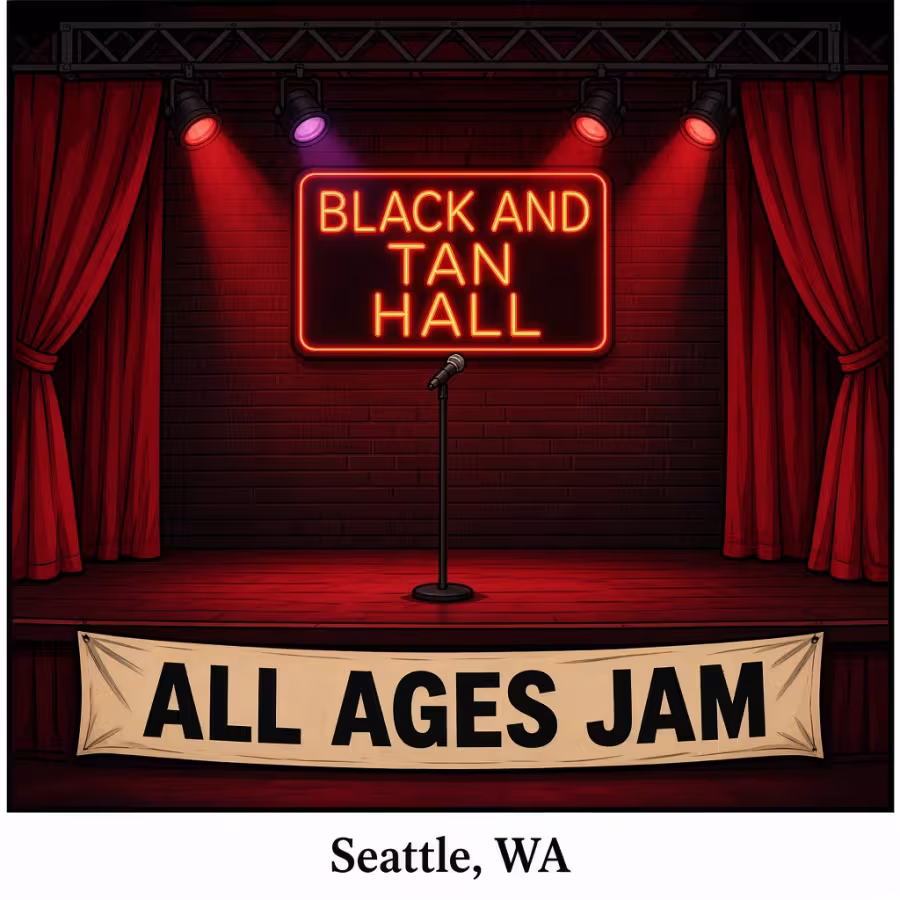 All Ages Jam Session @ Black and Tan Hall