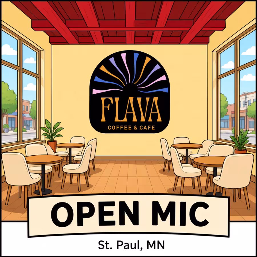 Re-Verb Open Mic @ Flava Coffee & Cafe