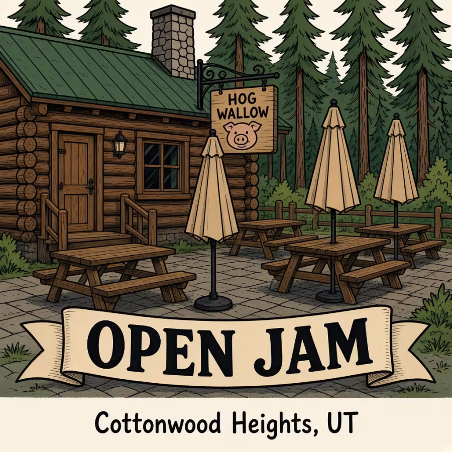 Monday Night Open Jam @ Hog Wallow Pub