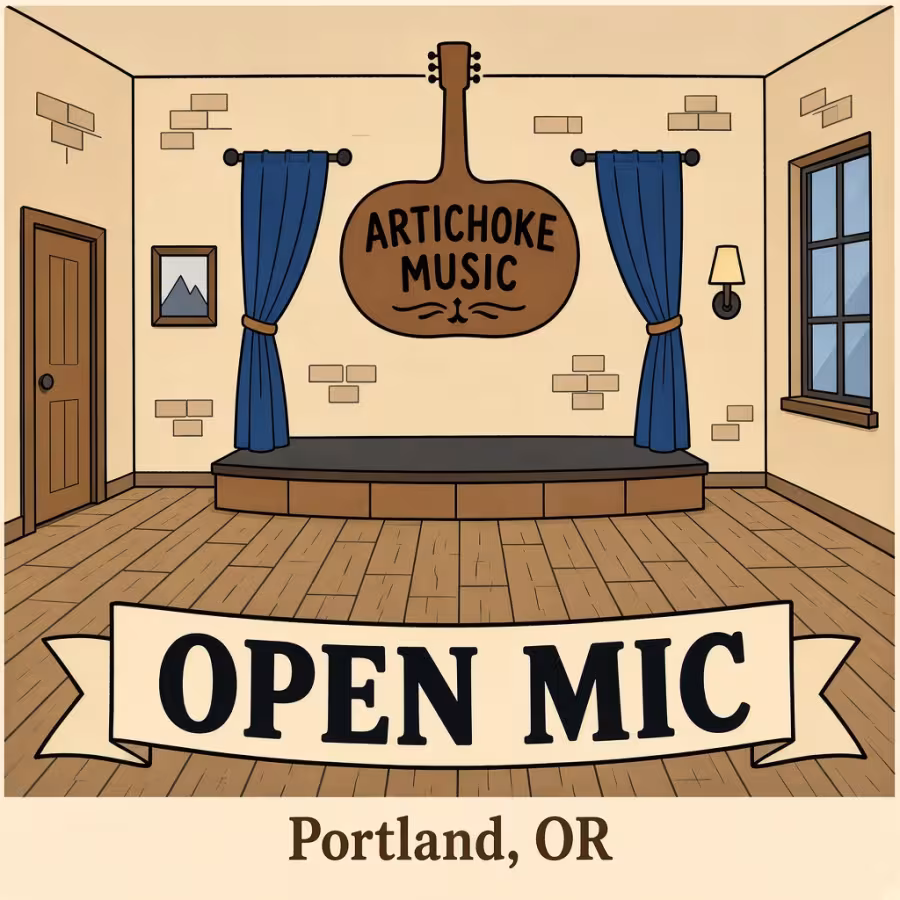 Acoustic Village Open Mic @ Artichoke Music