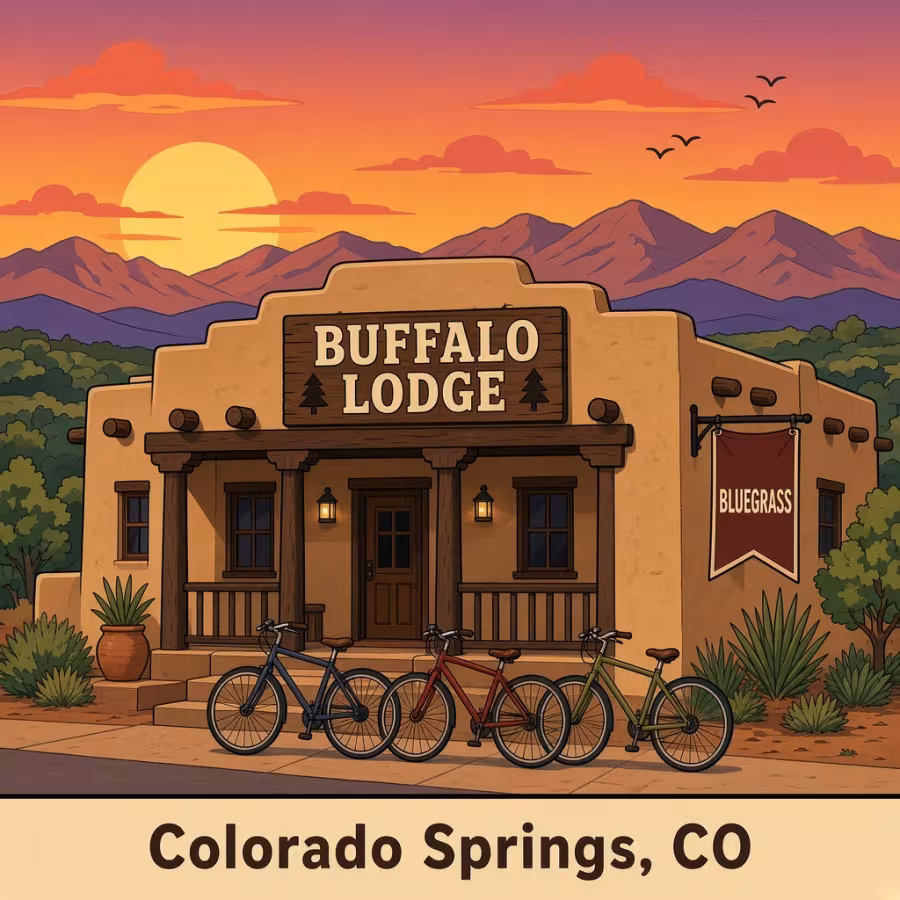 Bluegrass Jam @ Buffalo Lodge Bicycle Resort