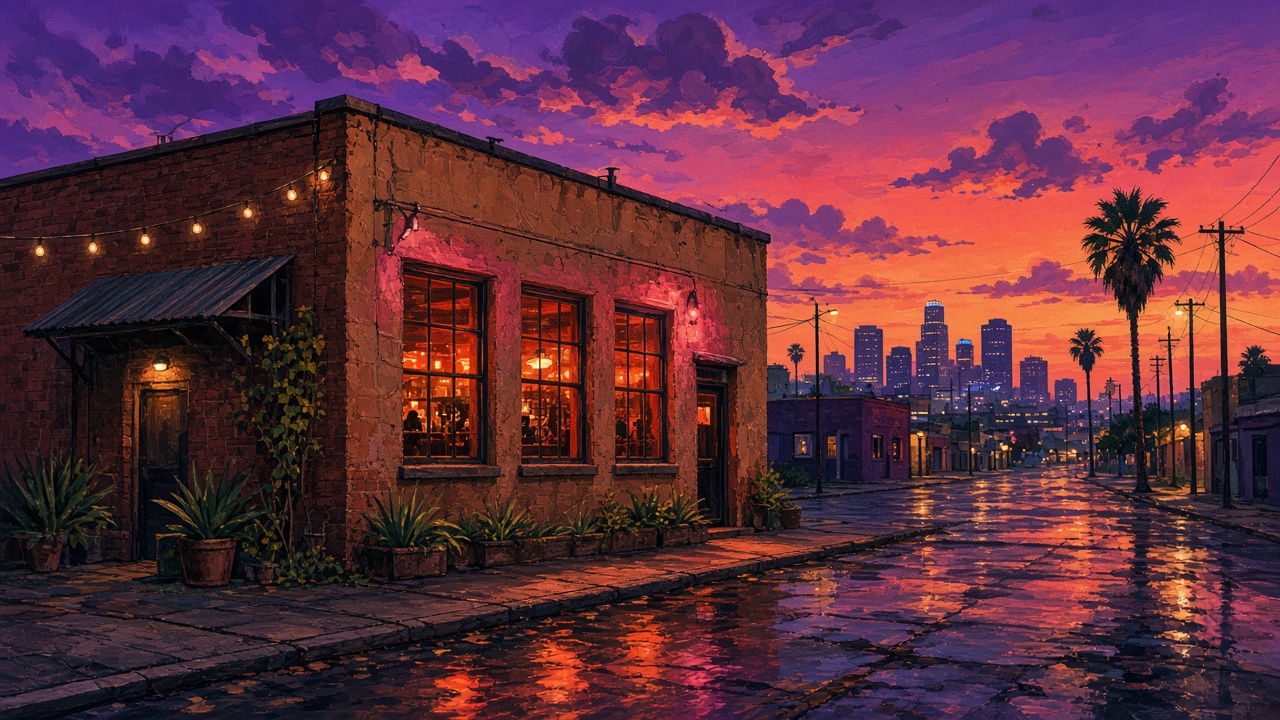 502 Bar (San Antonio TX) - illustrated venue hero