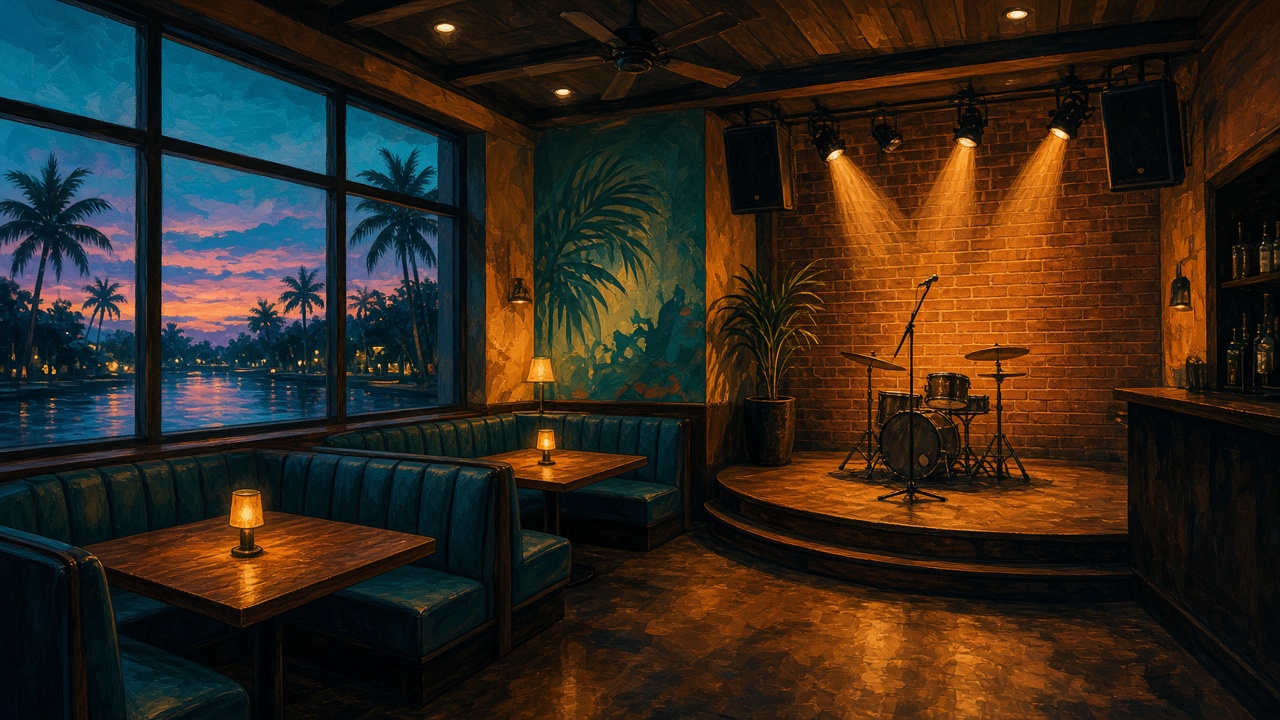 511 Bar & Lounge (Fort Lauderdale FL) - illustrated venue hero
