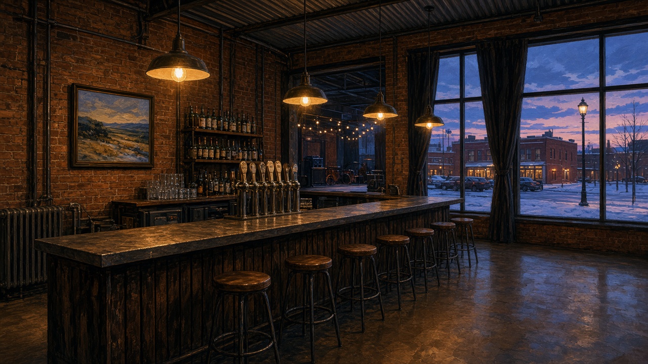 Front Street Taproom (Fargo ND) - illustrated venue hero