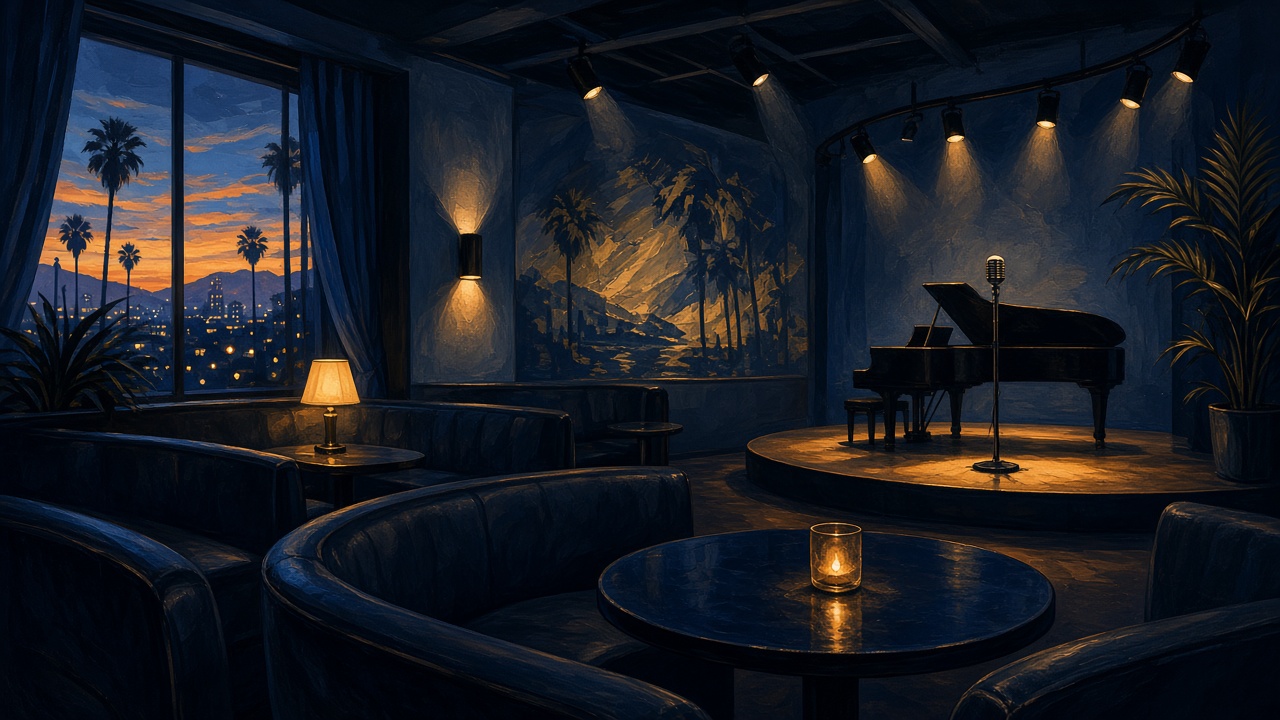 Sam First (Los Angeles CA) - illustrated venue hero